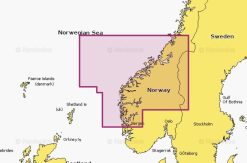 Carte marine Navionics Platinium+ NPEU052R - Norway, Sognefjord - Svefjorden - 010-C1330-40