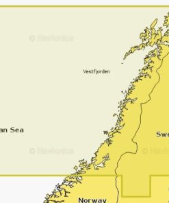 Carte marine Navionics Platinium+ NPEU053R - Norway, Trondheim to Tromso - 010-C1331-40