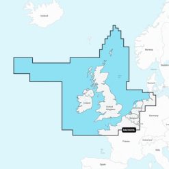 Carte marine Navionics Platinium+ NPEU628L - U.K., Ireland & Holland - 010-C1350-40