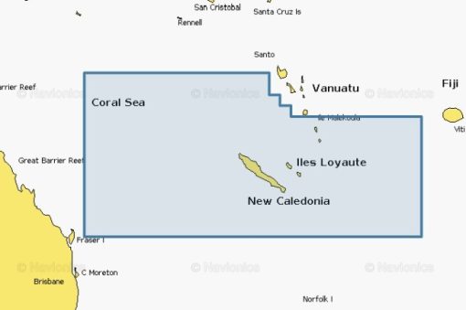 Carte marine Navionics Platinium+ NPPC030R - New Caledonia - 010-C1363-40