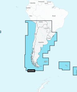 Carte marine Navionics Platinium+ NPSA005L - Chile, Argentina & Easter Isl. - 010-C1365-40