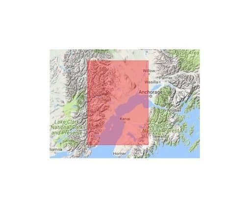 C-MAP COOK INLET (B)-MAX M-NA-M831-MS cartographie marine