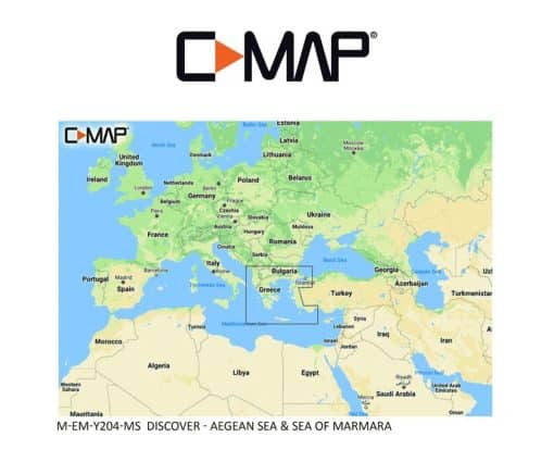 C-MAP DISCOVER - Aegean Sea & Sea of Marmara M-EM-Y204-MS cartographie marine