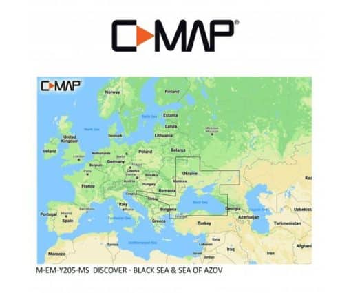 C-MAP DISCOVER - Black Sea & Sea of Azov M-EM-Y205-MS cartographie marine