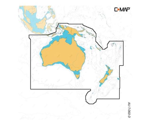 C-MAP DISCOVER X - Australia and New Zealand M-AU-T-060-D-MS cartographie marine