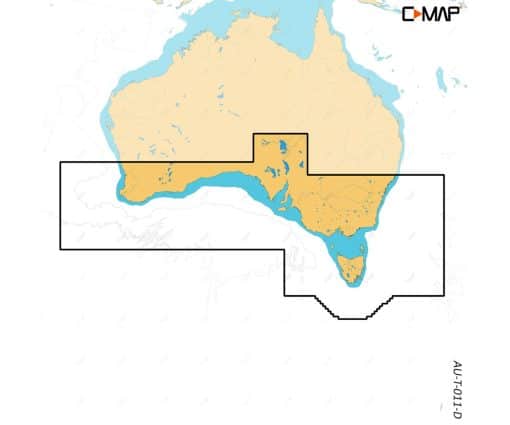 C-MAP DISCOVER X - CERVANTES, SEAL ROCKS M-AU-T-011-D-MS cartographie marine