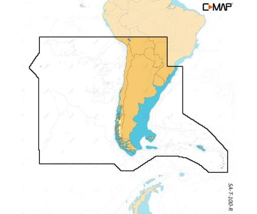 C-MAP DISCOVER X - SOUTH AMERICA SOUTH WEST M-SA-T-100-D-MS cartographie marine