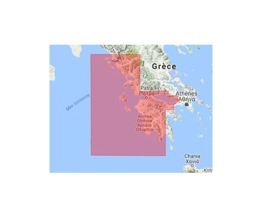 C-MAP GREECE WEST COASTS-MAX M-EM-M084-MS cartographie marine