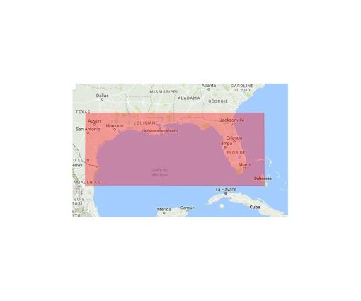 C-MAP GULF OF MEXICO (B)-MAX M-NA-M420-MS cartographie marine