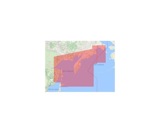 C-MAP KAMCHATKA PENINSULA AND KURIL ISLANDS M-RS-D013-MS cartographie marine