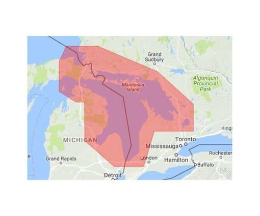 C-MAP LAKE HURON (B)-MAX M-NA-M052-MS cartographie marine