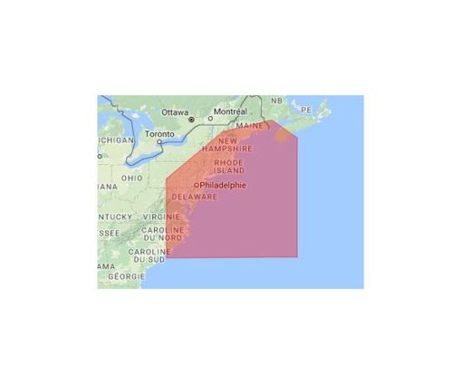 C-MAP PASSAMAQUODDY BAY TO CAPE LOOKOUT(B)-MAX M-NA-M320-MS cartographie marine