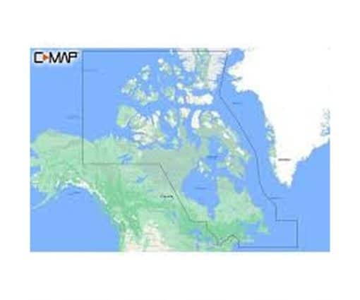 C-MAP REVEAL - CANADA NORTH & EAST M-NA-Y209-MS cartographie marine