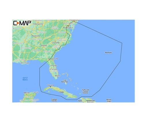 C-MAP REVEAL - CHESAPEAKE BAY TO THE BAHAMAS M-NA-Y203-MS cartographie marine