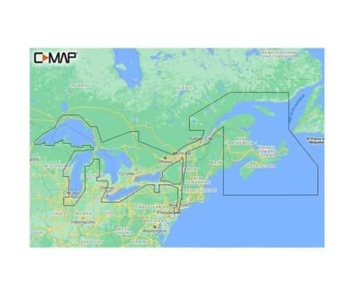 C-MAP REVEAL - GREAT LAKES TO NOVA SCOTIA M-NA-Y201-MS cartographie marine