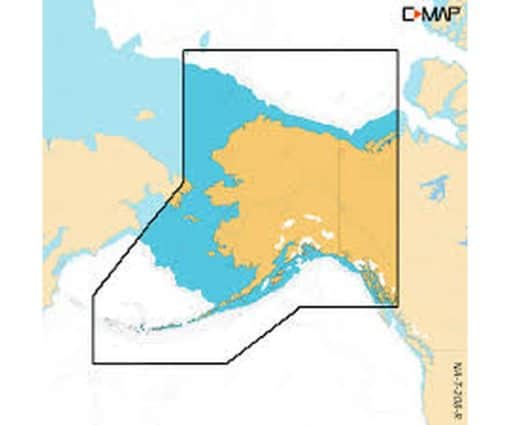 C-MAP REVEAL X - ALASKA M-NA-T-208-R-MS cartographie marine