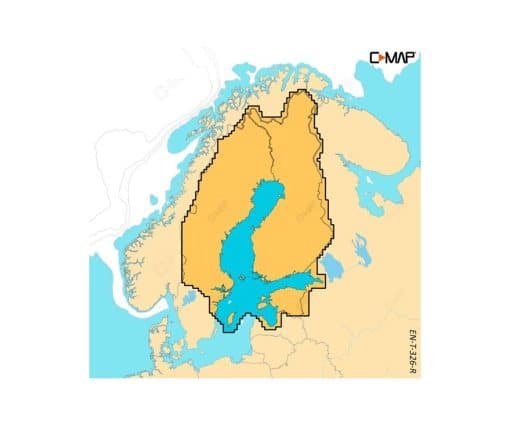 C-MAP REVEAL X - FINLAND INLAND AND BALTIC SEA M-EN-T-326-R-MS cartographie marine