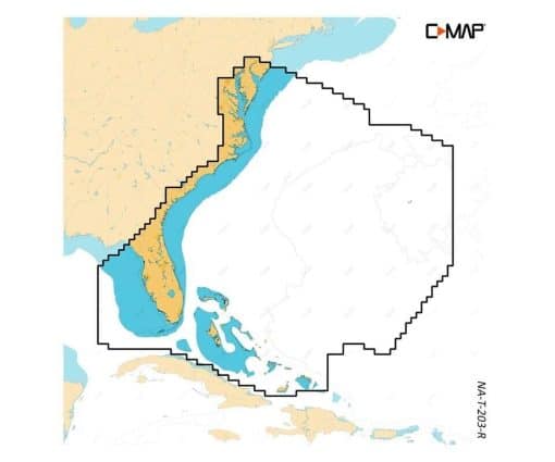 C-MAP REVEAL X - INDONESIA, MALAYSIA M-IN-T-400-R-MS cartographie marine