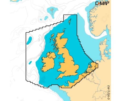 C-MAP REVEAL X - UNITED KINGDOM M-EW-T-226-R-MS cartographie marine