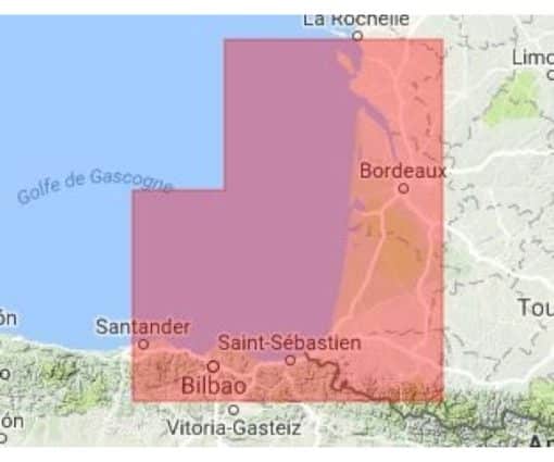 C-MAP ROCHEFORT TO SANTANDER-MAX M-EW-M012-MS cartographie marine