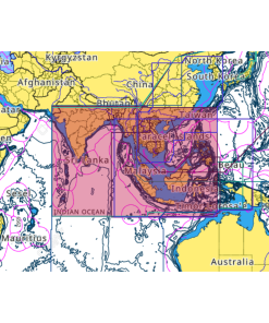 Carte C-MAP INDIA AND SOUTH EAST ASIA - M-IN-M001-MS