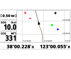 écran GP39 GPS Furuno