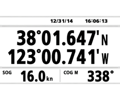 écran GP39 GPS Furuno