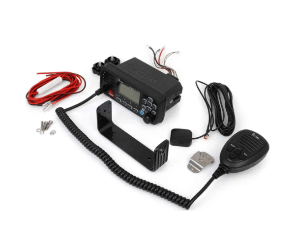 VHF fixe marine ICOM IC-M330GE – GPS intégré, IPX7, écran compact