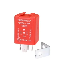 Relais 12V E-T-A tempo 15s, inverseur – TR20-2E5-1-15S