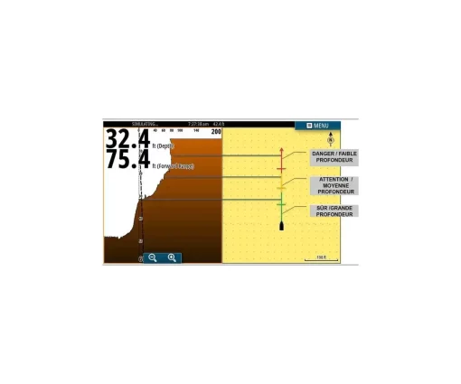 Sonde Lowrance ForwardScan tige longue avec sabot - 000-13284-001_5_1