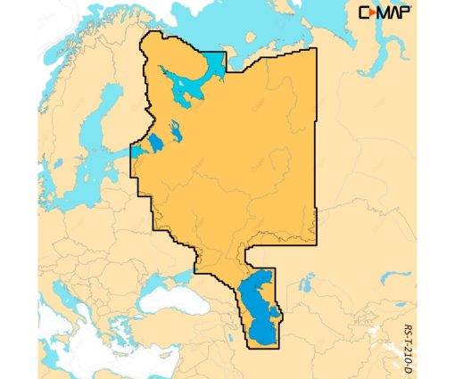 C-MAP DISCOVER X - WEST RUSSIA INLAND M-RS-T-210-D-MS cartographie marine