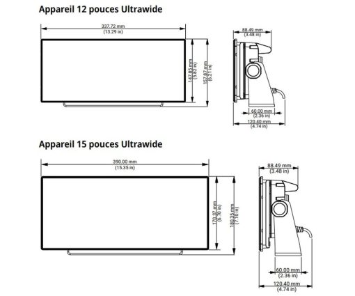 Combiné NSX ultrawide Simrad