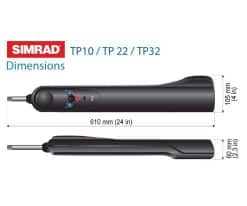 Pilote automatique Simrad de barre franche TP10 - TP22 - TP32