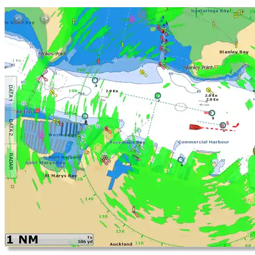 Radôme radar Furuno DRS4DL+ vue extérieure