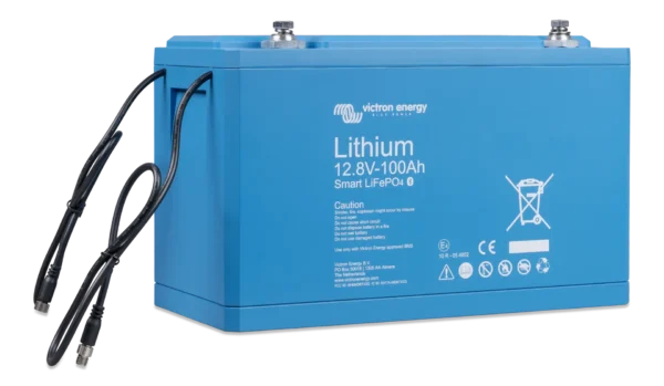 BAT512110610LiFePO4Battery128V-100AhSmartright Victron - Lithium SMART LiFePO4 batterie - 12v et 24v