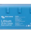 BAT524110610LiFePO4Battery256V-100AhSmartfront-top Victron - Lithium SMART LiFePO4 batterie - 12v et 24v