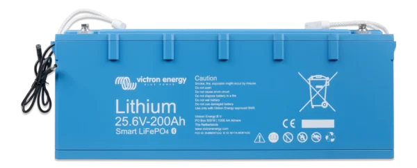 BAT524120610LiFePO4Battery256V-200AhSmartfront Victron - Lithium SMART LiFePO4 batterie - 12v et 24v