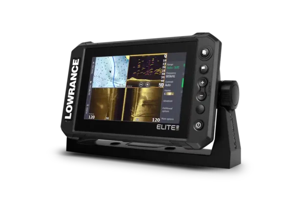 Lowrance - Elite FS7 - Left view - Screen Lowrance - Elite FS7 - Left view - Screen