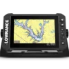 Lowrance - Elite FS7 - front view - vue carte Lowrance - Elite FS7 - front view - vue carte