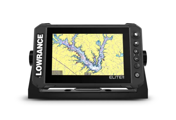 Lowrance - Elite FS7 - front view - vue carte Lowrance - Elite FS7 - front view - vue carte