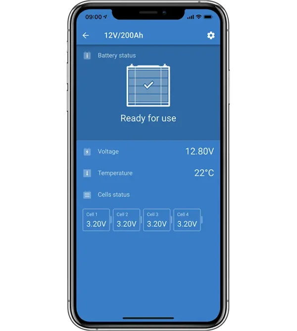 Lithiumbattery128VSmart (1) Victron - Lithium SMART LiFePO4 batterie - 12v et 24v