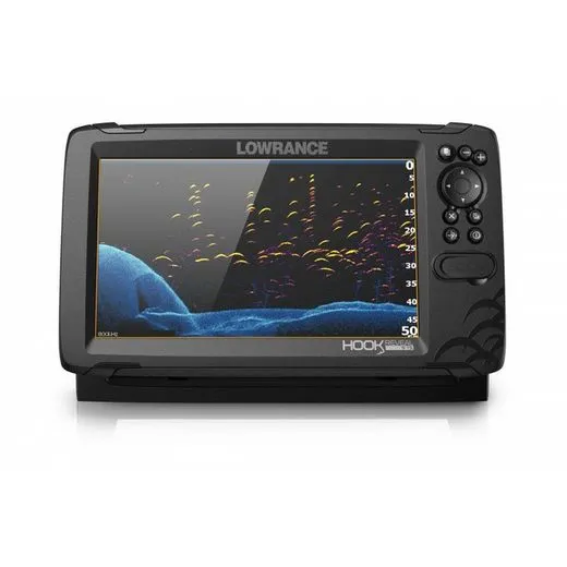 Cache Lowrance HOOK2 REVEAL 9 pouces vue frontale