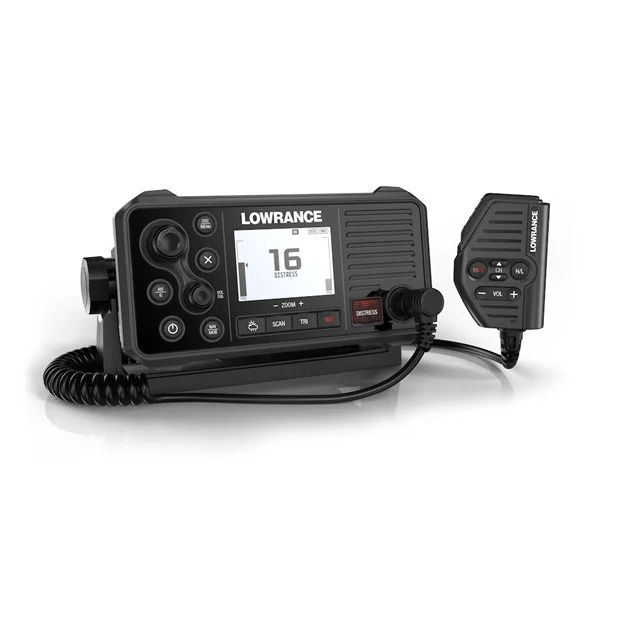 vhf lowrance link-9 vue installation tableau