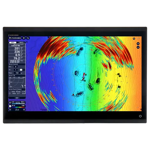 Sonar CSH-10 Furuno TZTouchE 9 pouces overlay sonar carte marine