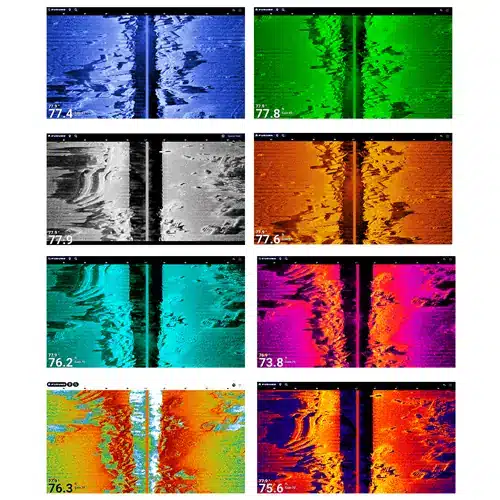 Side scan CHIRP Furuno TZMAP9 sonar lateral haute definition