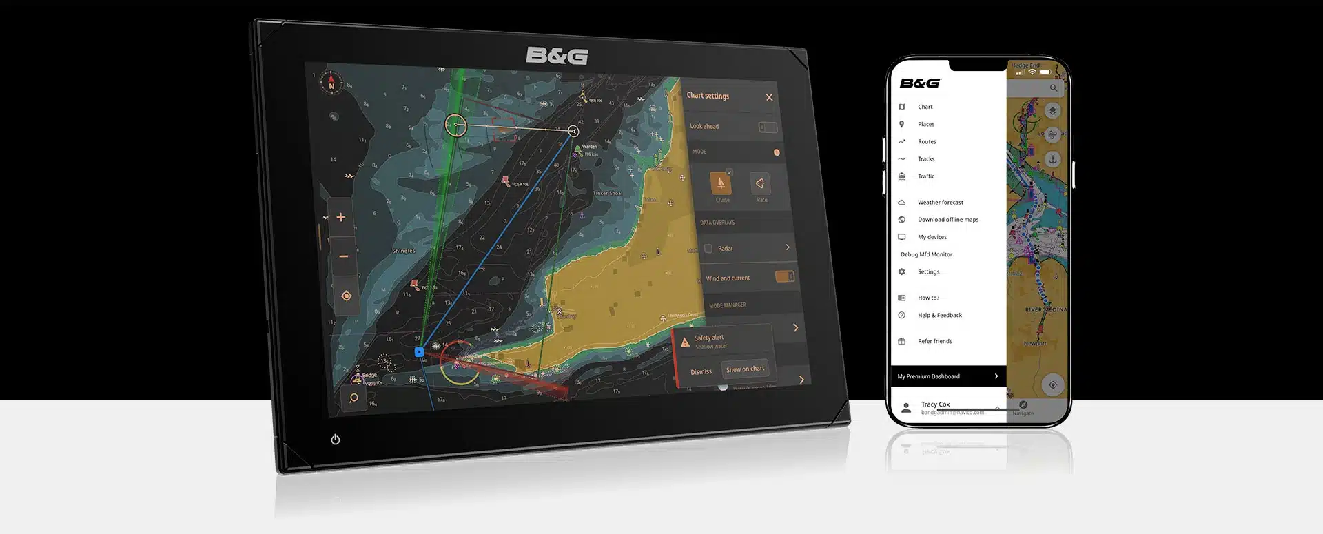 Connexion Zeus S avec smartphone et application B&G