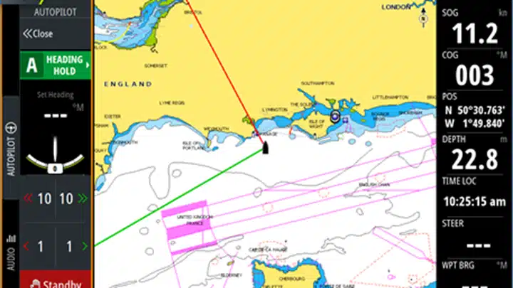 Pilotage automatique connecté Zeus3S