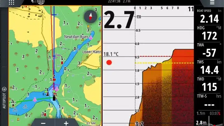 ForwardScan affichage profondeur Zeus3S