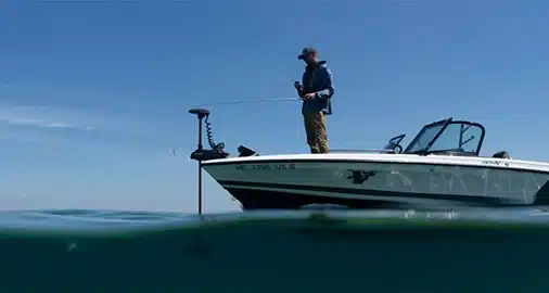 Moteur Simrad Recon usage pêche eau de mer