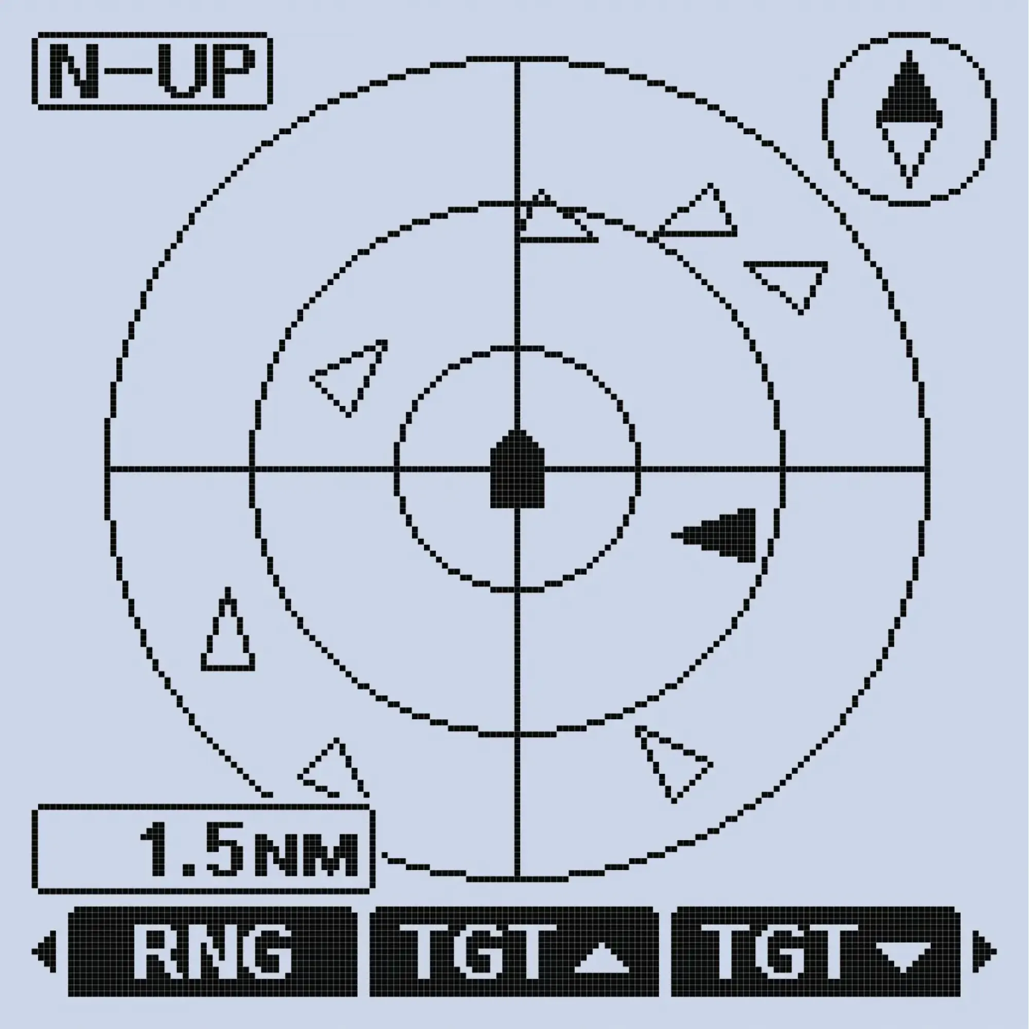 Écran AIS de la vhf portable icom ic-m94de